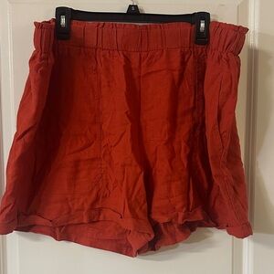 Briggs New York High Waist Scarlet Shorts